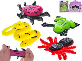 Obrázek z Hmyz/plaz strečový 7-10cm 4dr v sáčku (24) 